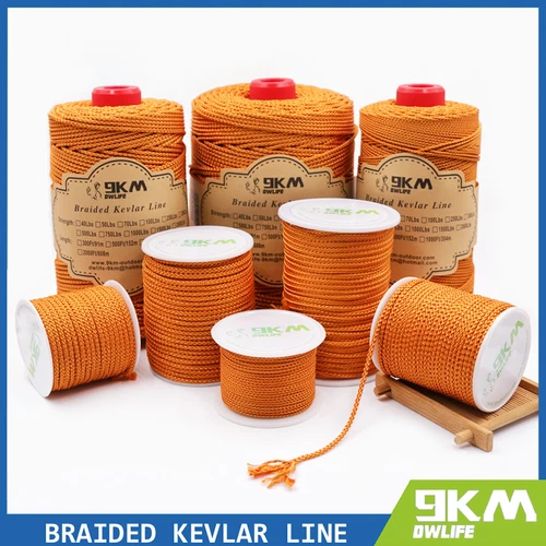 Braided Kevlar Line Fishing Assist Cord Camping Survival Rope Made with Kevlar