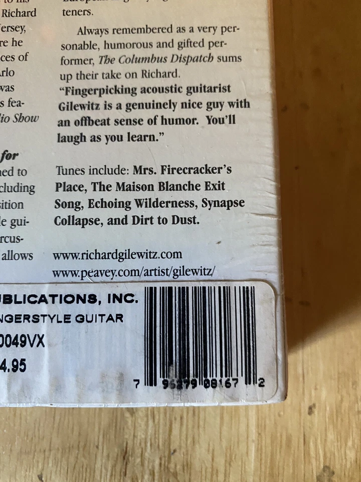 RICHARD GILEWITZ MUSIC & INSTRUCTION FOR FINGERSTYLE GUITAR - Image 3 of 4