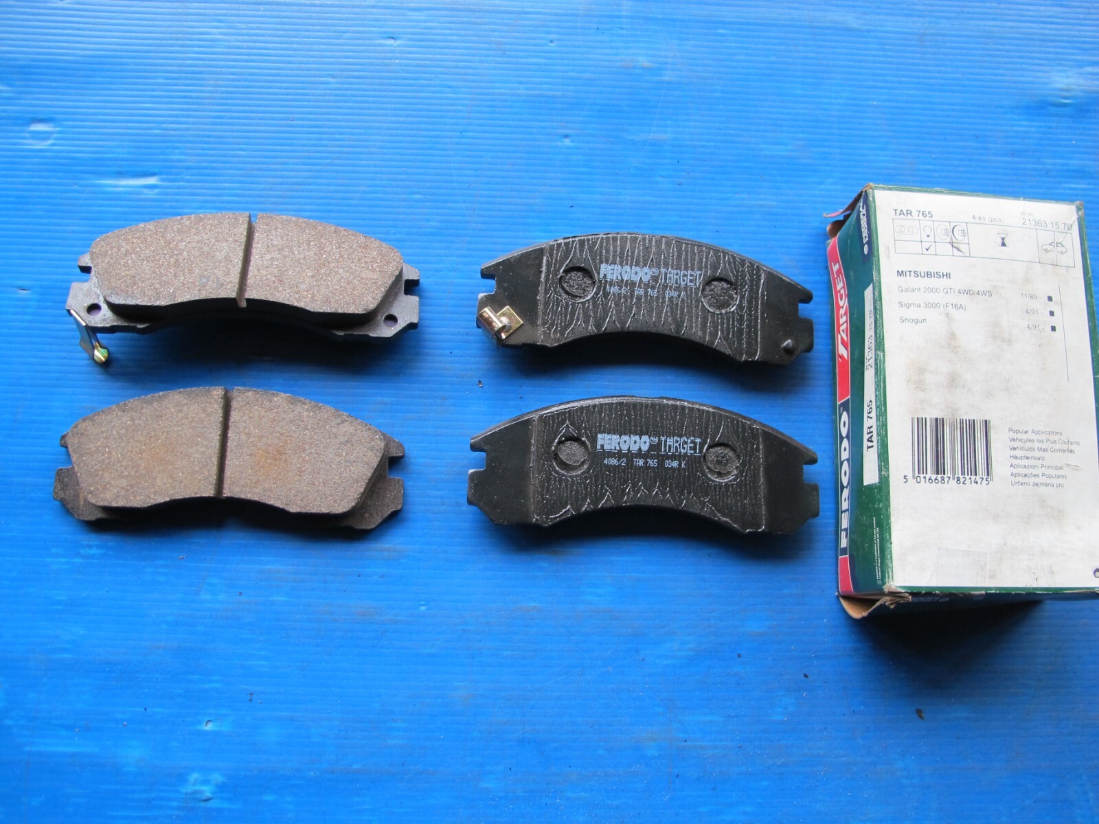 Plaquettes de freins avant Ferodo pour Mitsubishi L200 et Pajero