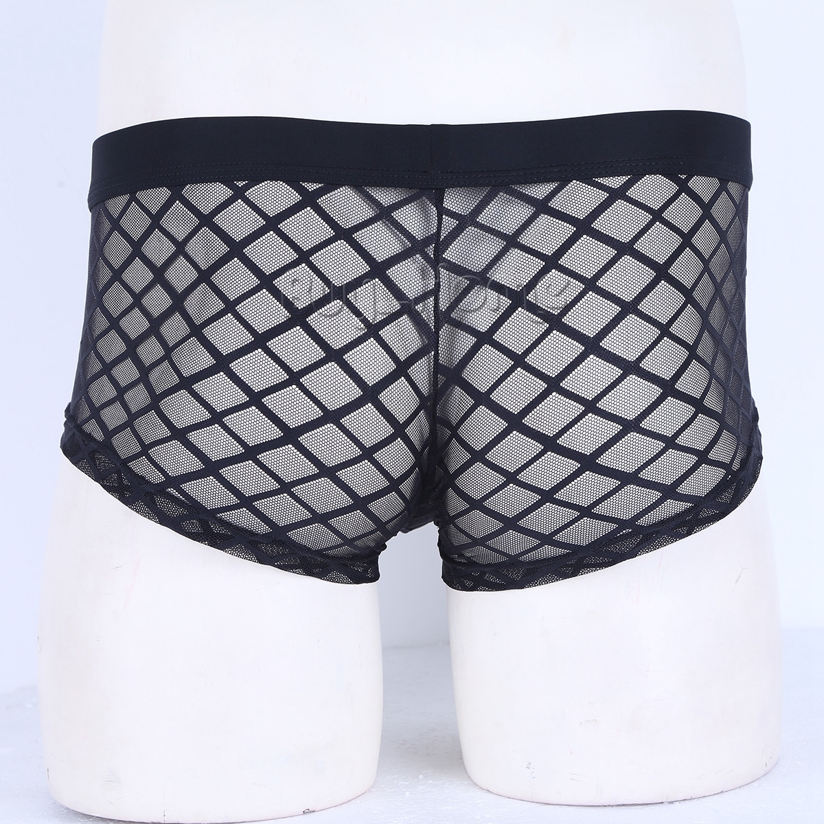 Sexy Mesh Mens Underwear See Through Net Bulge Pouch Sheer Boxer Briefs Shorts eBay