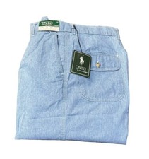 Vintage NOS Polo Ralph Lauren Pleaded High Rise Youth Trousers Size 14 NEW USA