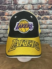 Los Angeles Lakers Adjustable Hat Color block by Drew Pearson Marketing
