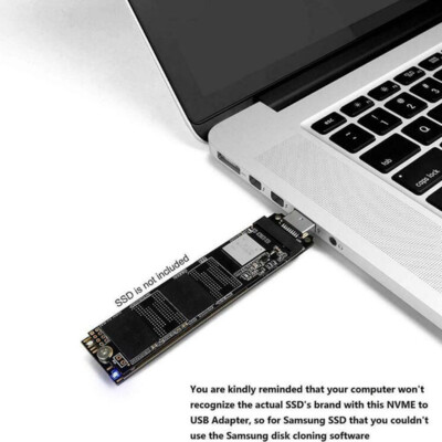 M.2 NVME SSD to USB 3.1 Adapter PCI-E to USB-A 3.0 SSD Internal Converter ..hu