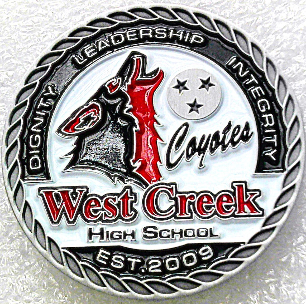 2009 U.S. Army West Creek High School Opening Challenge Coin