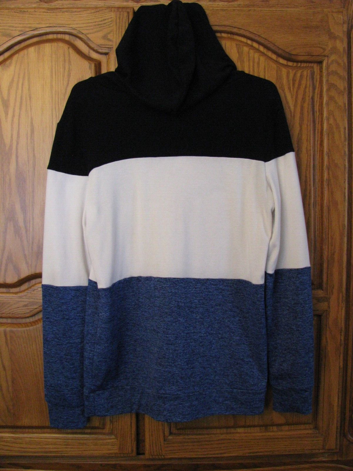 Basic Lightweight Pullover Hoodie Sweatshirt, Bla… - image 3