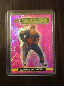 2021-22 Upper Deck Dazzlers Pink Connor McDavid Edmonton Oilers 21-22