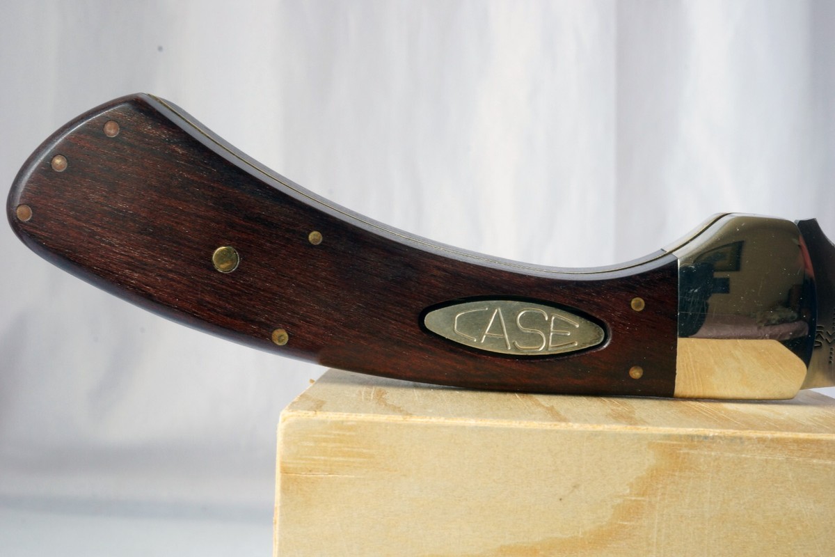 Vintage CASE XX KNIFE RARE SIDEWINDER 9 DOT, 1981 PAT PEND Unused 