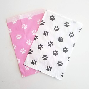 paw print treat bags