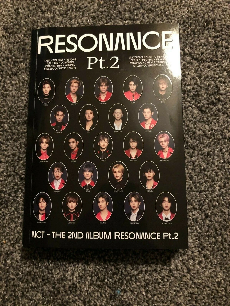 NCT 2020 Resonance Pt 2 Album Arrival Version - NO PHOTOCARD ALL OTHER INCLUSION