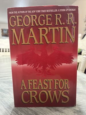 A Feast for Crows by George RR Martin Hardcover US 1st Edition ASOIAF GOT Book 4