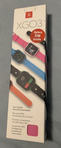 Xplora XGO3-GL-SF-PIN XGO3 42mm Kids Smartwatch Cell Phone with GPS