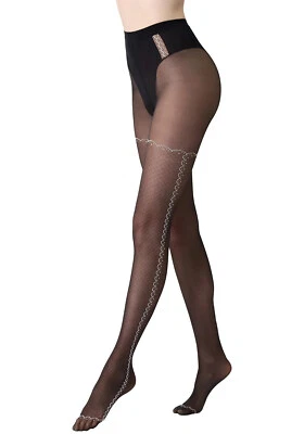 Strumpfhose mit Netzmuster PRETTY 30DEN - Bild 1 von 2