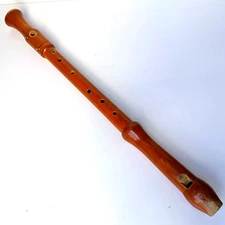 🔥 Vintage Johannes Adler Wooden Recorder Handmade In Germany 63cm ( Tenor ? )