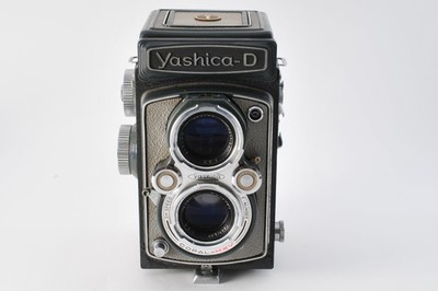 フィルムカメラ Yashica A 6x6 TLR Yashikor 80mm F3.5 Near MINT-] Yashica D Black TLR 6x6 Film Camera Yashikor 80mm f3.5