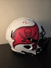 Rachaad White Signed Tampa Bay Buccaneers NFL White Rep Football Helmet Auto BAS