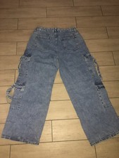 Jean Style Baggy Cargo Avec Poche Idéal Pour Le Quotidien 