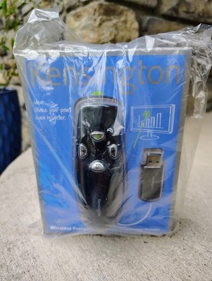 NEW Kensington Presenter Expert Wireless Cursor Control Green Laser Windows Mac