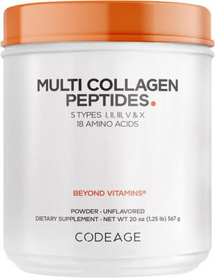 Multi Collagen Protein Powder Peptides, Hydrolyzed Collagen for Women & Men, Col