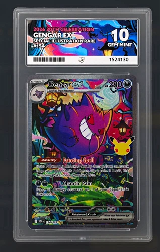 30th collection Gengar 154/128 SIR Ace 10 Pokemon