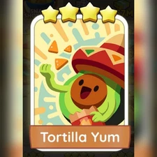 1 x Tortilla Yum sticker (⭐⭐⭐⭐) set 10 - Mono_poly_ Go sticker (Fast sending)