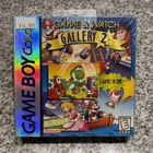 Rare New 1999 Nintendo Game Boy Color Game & Watch Gallery 2 USA Mario Sealed