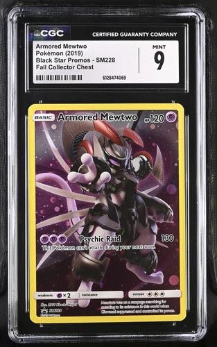 Armored Mewtwo 2019 Pokemon Black Star Promos CGC 9 #SM228