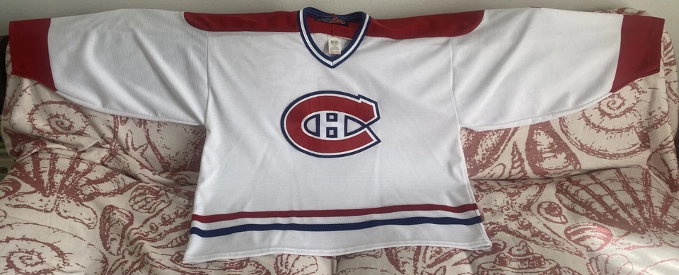 Camiseta deportiva de hockey Montreal Canadiens SP NHL #4 para hombre XL aparejo sarga 3 capas nueva sin etiquetas Foto 2 de 4