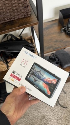 FEELWORLD F6 PLUS V2 6 inch DSLR Camera Field Monitor Touch HDR 3D LUT 4K HDMI