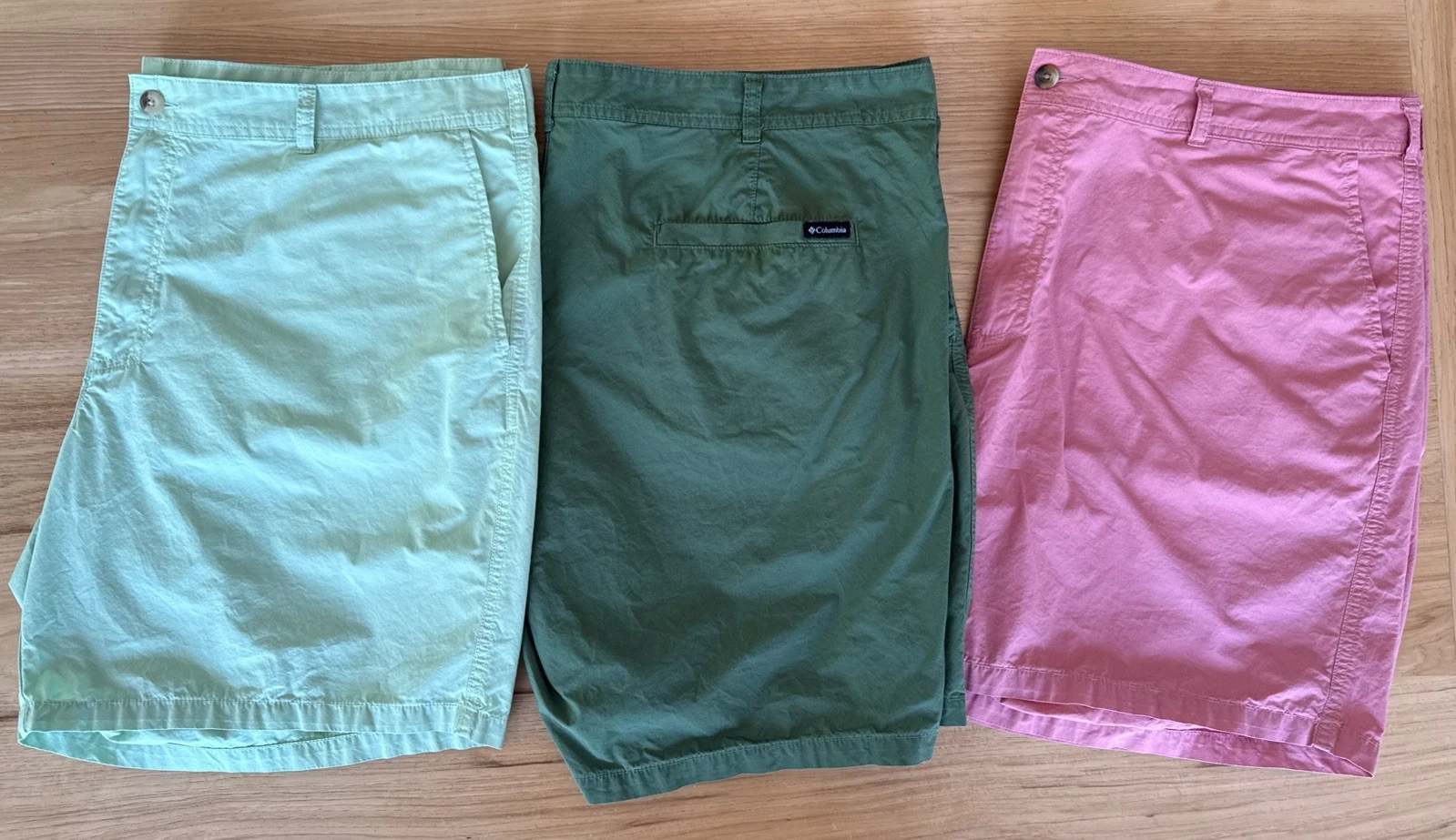 Lot of 3 Columbia Shorts Men’s Flat Front Quick Dry Sz 46 Inseam 8” Fish Hike
Opens in a new window