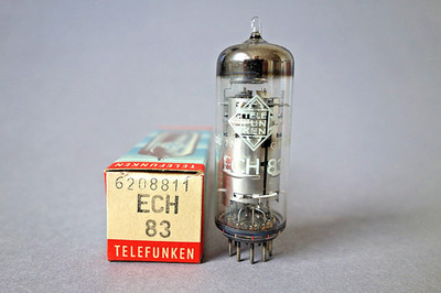 1 x NOS ECH83, TELEFUNKEN, DIAMOND, TEST AS ECH81, TESTER & RADIO TEST, OWN BOX