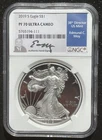 2019-S $1 SILVER AMERICAN EAGLE NGC PF70 signed EDMUND C. MOY : 06462