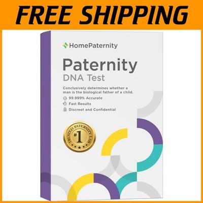 DNA Paternity  Kit, Father & Child, 99.99% Confidence
