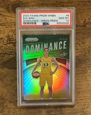 PSA GEM MT 10 Sue Bird 2020 Panini Prizm WNBA Dominance Green #8 Seattle Storm