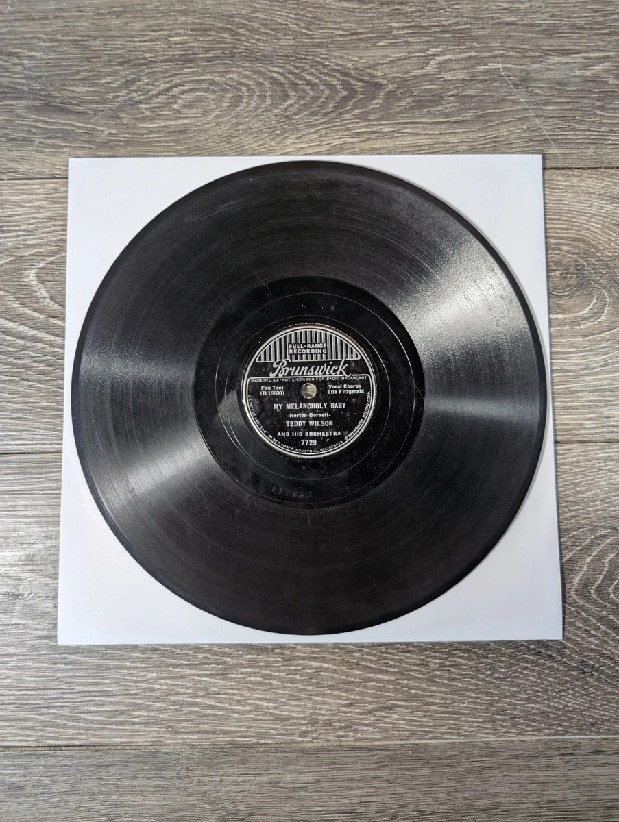 艾拉* 费兹杰拉78 RPM 单曲乙烯唱片| eBay