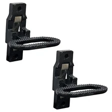 Buyers Products B2797BPC2 Black E Coat Folding Safety Step 2 Count Black E-Coat