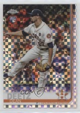 2019 Topps Chrome Mega Box X-Fractor Dean Deetz #79 0ne3