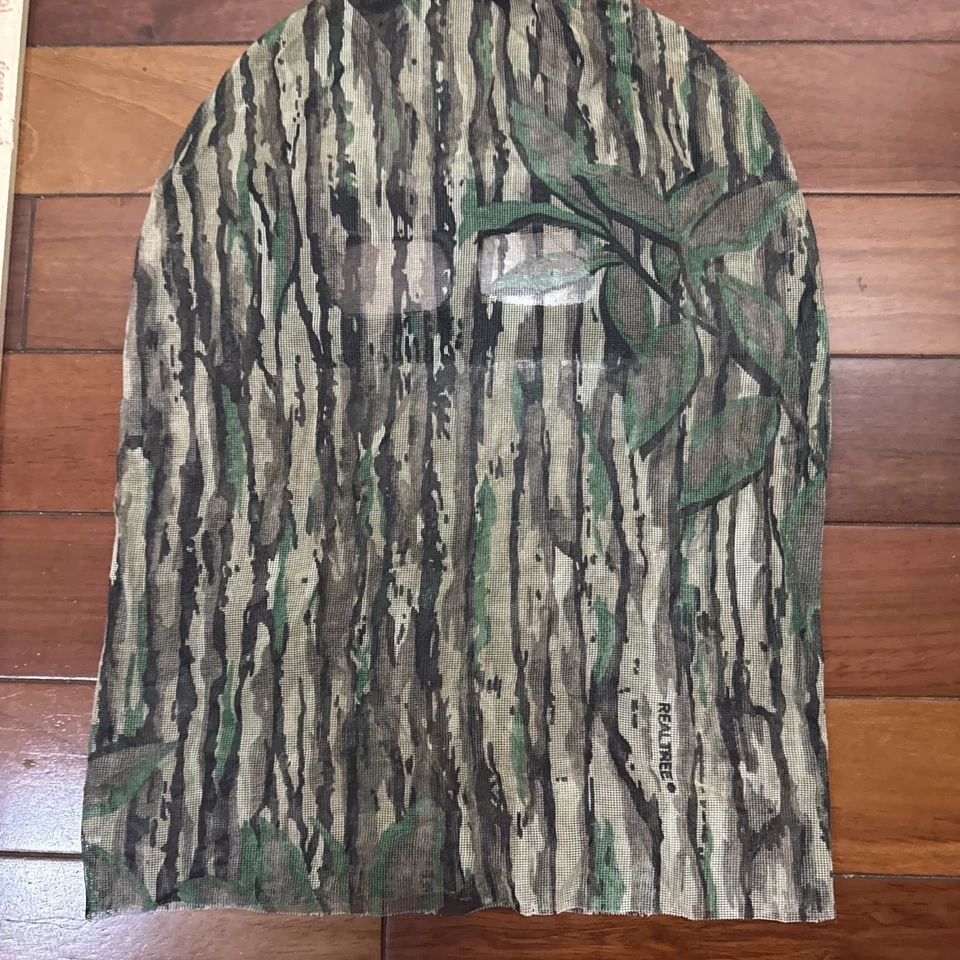 VTG Camo Mesh Headcover Mask Realtree - Image 3 of 4
