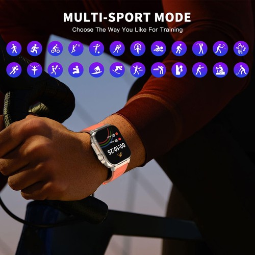 2,0" Smart Music Watch mit Pulsmesser & 600mAh Akku Unterstützung TWS - Bild 3 von 9