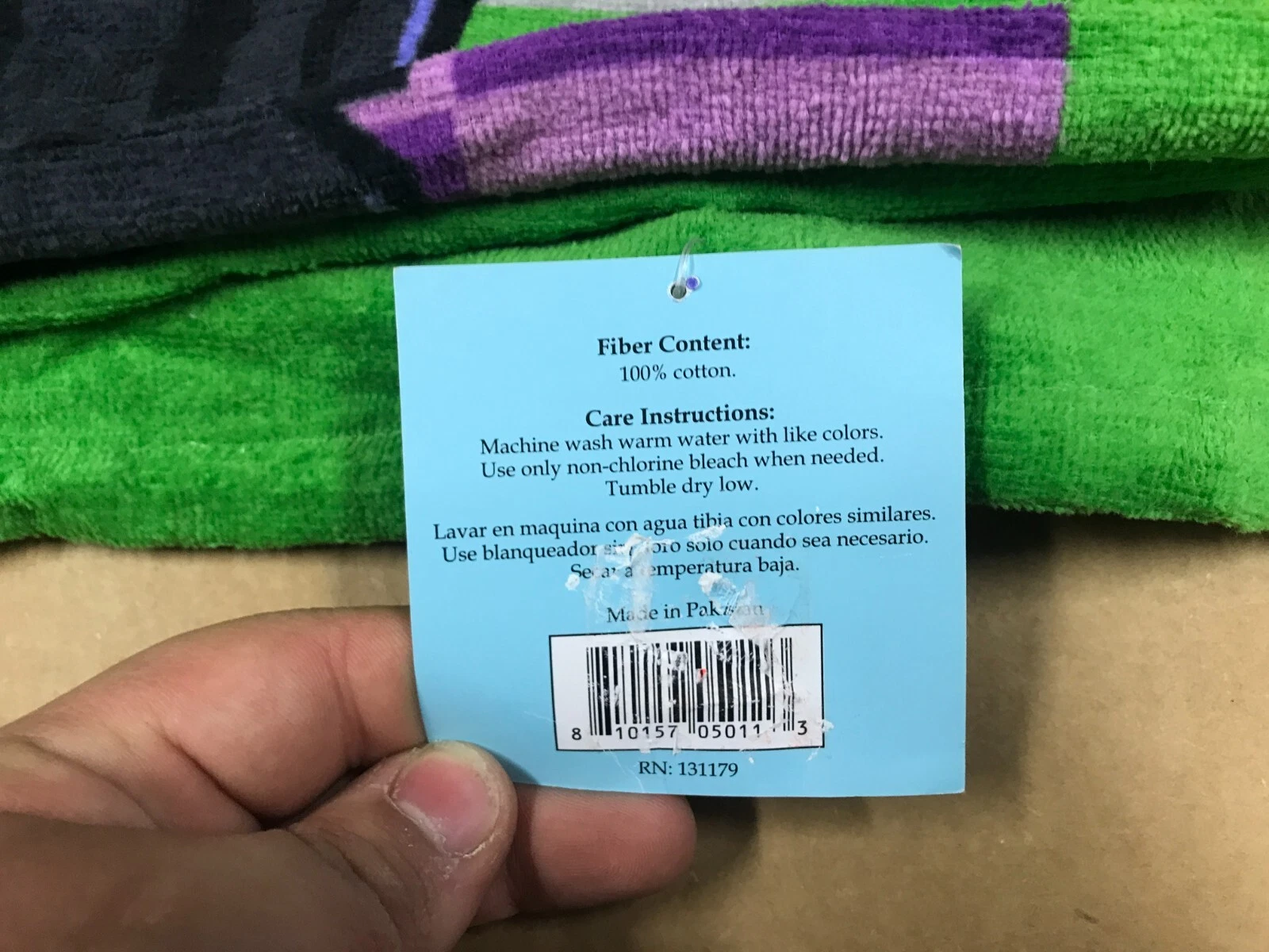 NWT Minecraft Steve & Enderman Beach Towel - 30"x 60", 100% Cotton