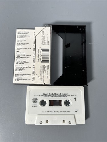 Randy Travis Cassette Tape Lot: Always & Forever, Old 8x10, and No Holdin' Back - Picture 7 of 9