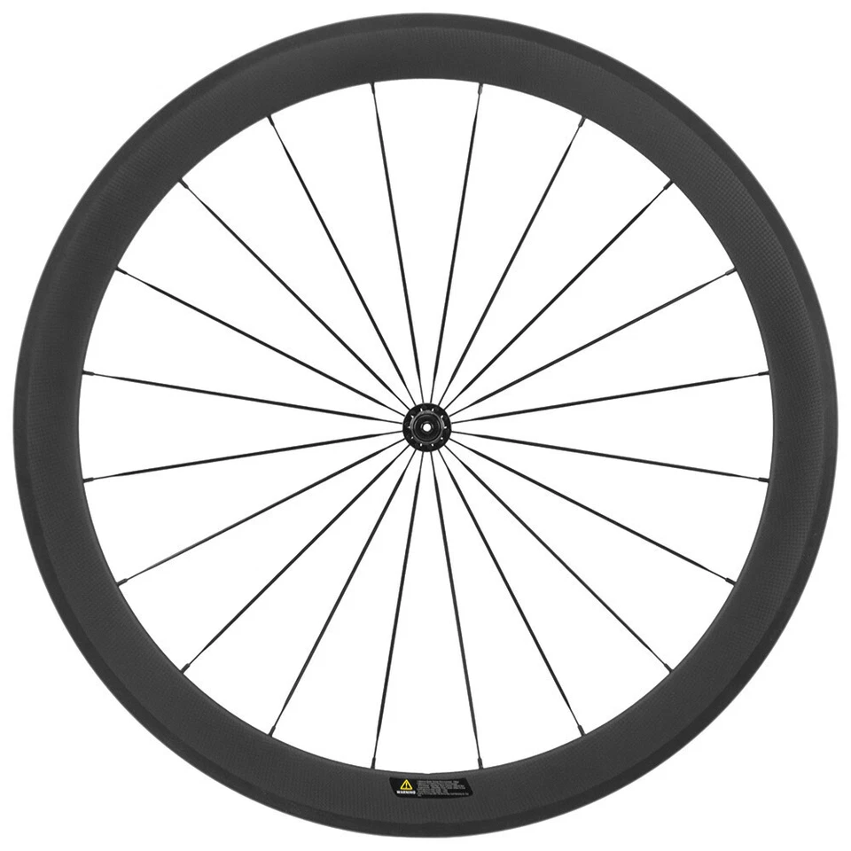 700C Carbon Laufradsatz 50mm Tiefe 23mm Drahtreifen Laufräder Rennrad Laufradsat - Bild 4 von 4