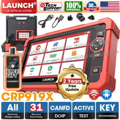 X431 CRP919X Auto OBD2 Full System Diagnostic Scanner Tool Code Reader