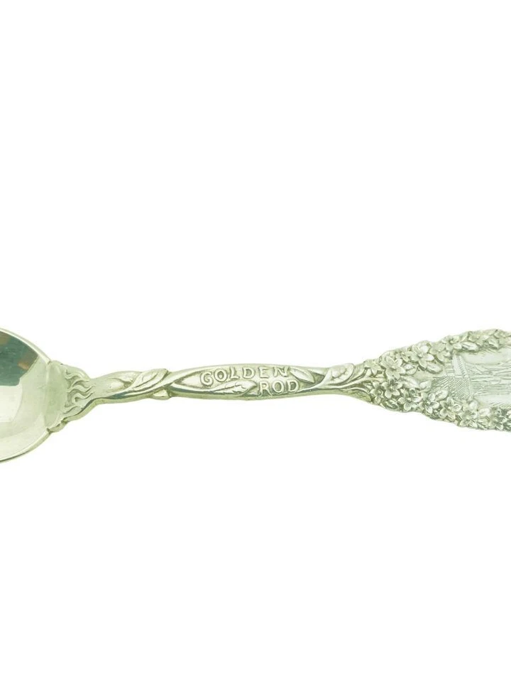 Cuchara de recuerdo Tiffany & Co. de plata 925 con varilla de oro de Nueva York Foto 3 de 4