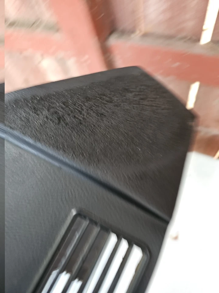 1975 Mercedes Benz 240D console de painel central preto w114 w115 bom - Imagem 3 de 4