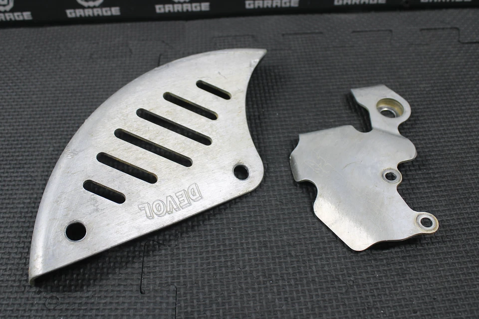 2013 KAWASAKI KX250F KX450F CONJUNTO MESTRE DE FREIO TRASEIRO DE ALUMÍNIO E PROTETOR DE DISCO DE ROTOR - Imagem 4 de 4