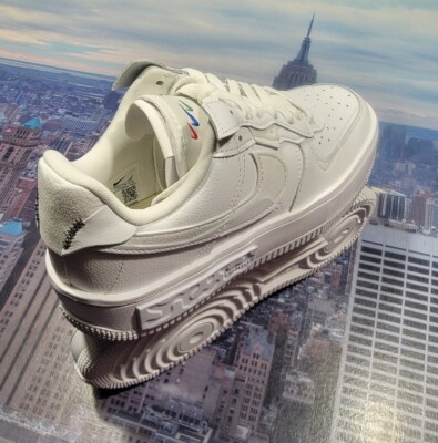 Nike AF1 Air Force 1 Fontanka Triple White Womens Size 8 DH1290 