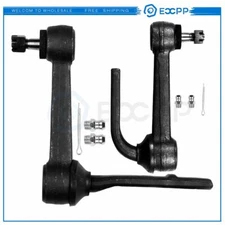 2pcs Front Steering Left Right Idler Arm Kit For GMC Safari & Chevy Astro 2WD