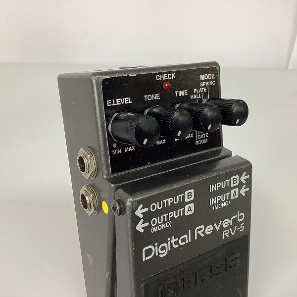 BOSS Digital Reverb RV-5 エフェクター Boss RV-5 Digital Reverb Guitar Effect Pedal used Japan F/S