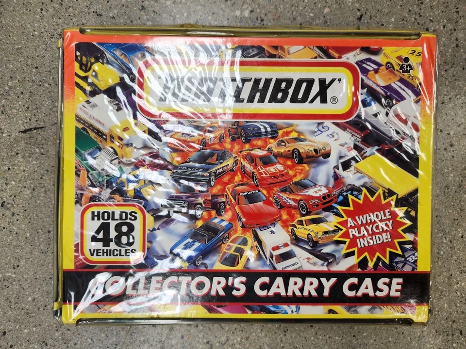 Estuche de transporte Matchbox Collectors con 46 coches antiguos años 70 a 2000 Foto 2 de 4