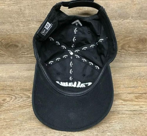 Callaway Odyssey New Era Hat Black Adjustable Cap Fly Your Own Flag Pre-Owned - Picture 7 of 8